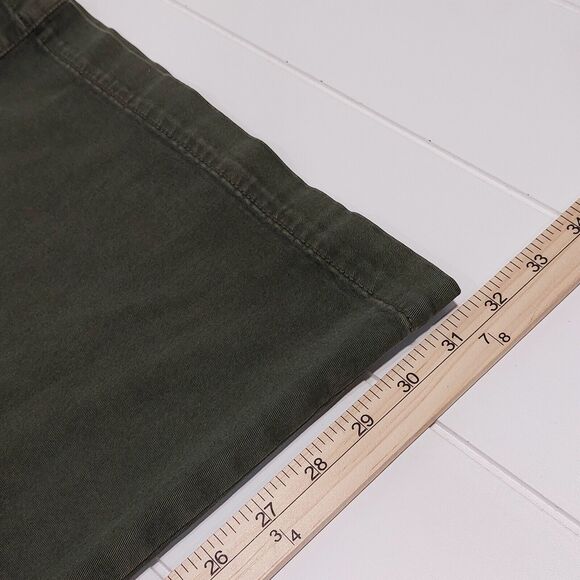 American Eagle Women Baggy Wide Leg Cargo Pants Size 16R Green Streetwear Skater - Picture 13 of 13